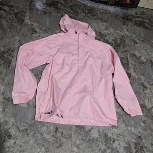 Holloway Pink Windbreaker Womens Jacket Size Large